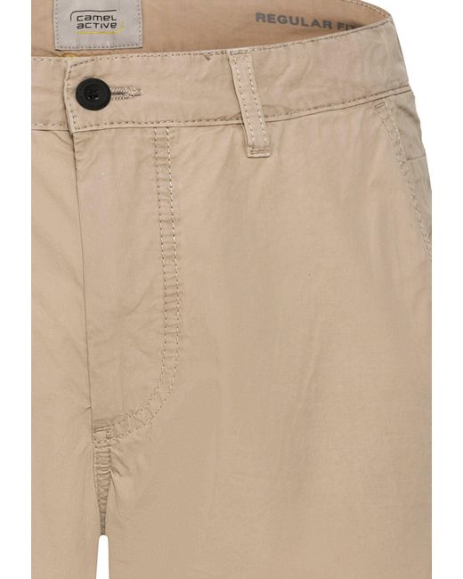 Camel Active Bermudas Chinoshorts Regular Fit in Natural für Herren