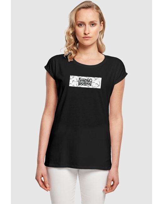 Merchcode T-Shirt Ladies in Lyst DE Schwarz Frida | Kahlo
