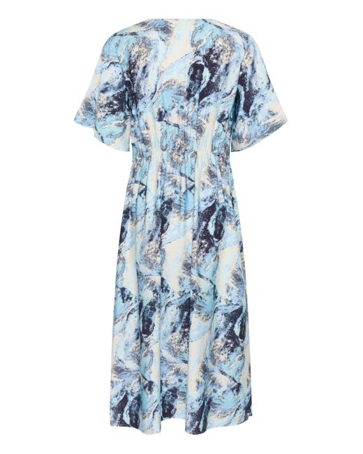 Kaffe Blue Blusenkleid Kleid KAjasmin