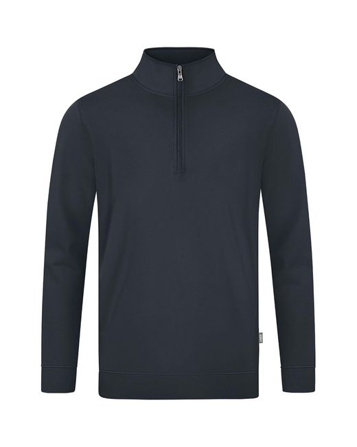 JAKÒ Fleecepullover Ziptop Doubletex C8630 in Blue für Herren