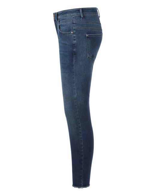 RAFFAELLO ROSSI Blue 5-Pocket-Jeans Amal 7/8