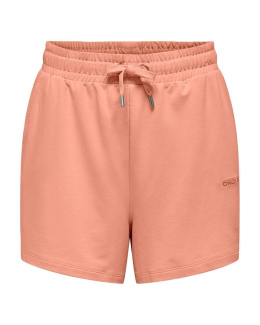 ONLY Pink Sweatshorts Swt Shorts