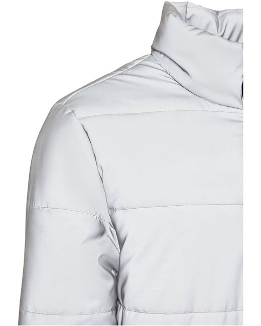 Urban Classics Winterjacke Reflective Pullover Jacket (1-St) in Gray für Herren