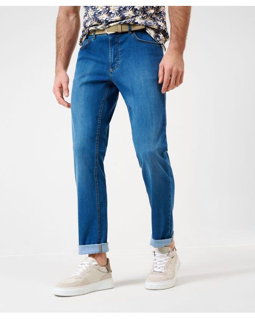 Brax 5-Pocket-Jeans Style COOPER in Blue für Herren