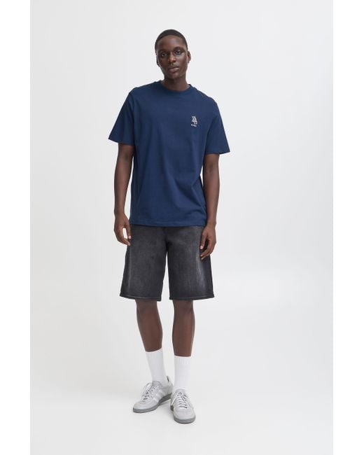 Blend Rundhalsshirt BHJEPPE in Blue für Herren