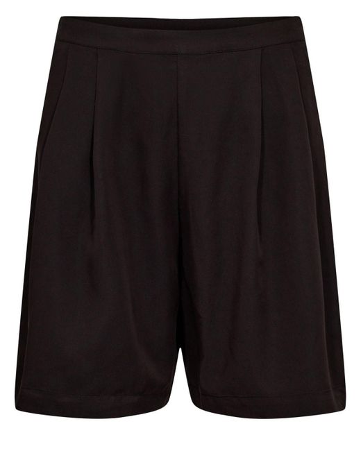 Numph Black Shorts