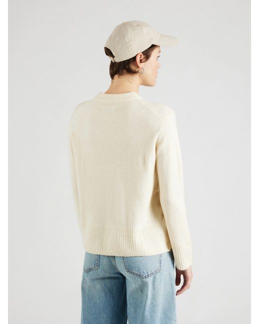Pepe Jeans White Rundhalspullover DENISSE RO (1-tlg) Weiteres Detail