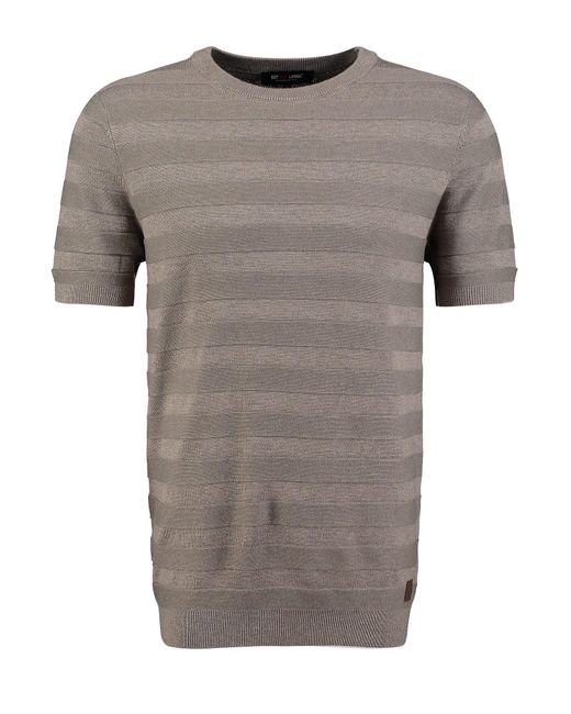 Key Largo T-Shirt MT KLDOCK round in Gray für Herren