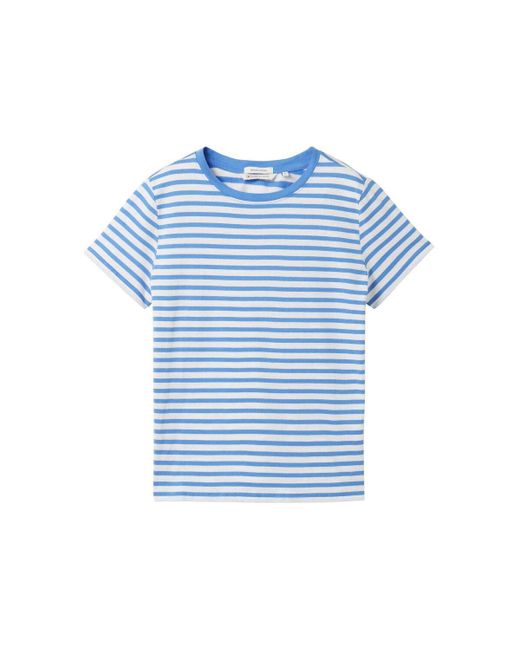 Tom Tailor Blue Modern stripe T-shirt