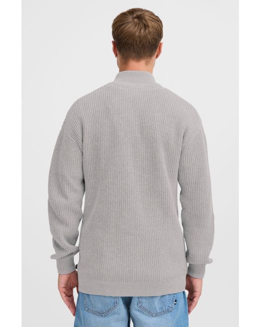 Solid SDGORALLI modische Strickjacke in Gray für Herren
