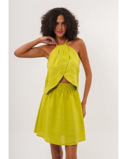 FRESHLIONS Yellow Sommerrock Belli im klassischen Design