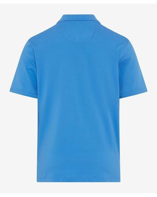 Brax Poloshirt STYLE.PETE in Blue für Herren