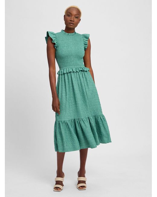 Marie Lund Green A-Linien-Kleid