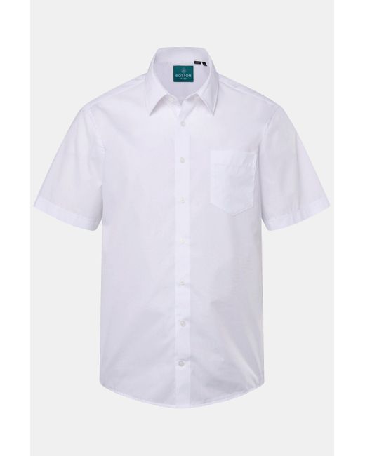Boston Park Kurzarmhemd Businesshemd Halbarm EasyCare bis 8 XL in White für Herren