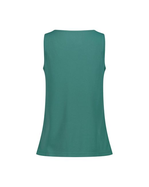 CMP Green Tanktop Shirt WOMAN SLEEVELESS Top 39T5666