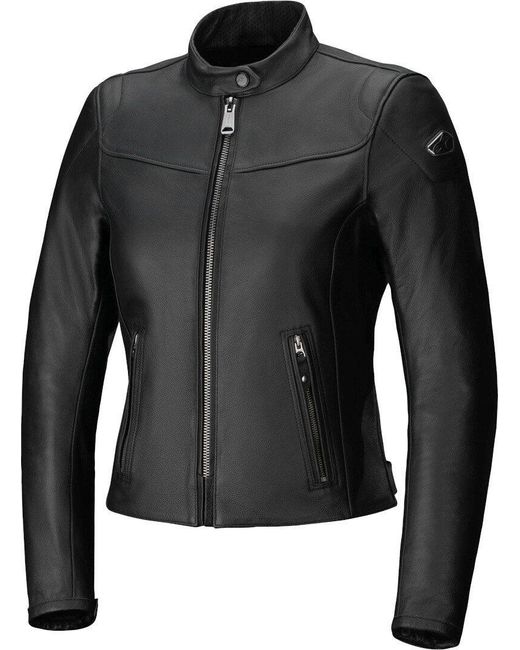 Alpinestars Motorradjacke Tory Motorrad Lederjacke herausnehmbares Innenfutter in Black für Herren