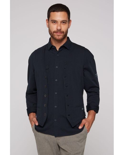 Camp David Anzugweste mit Innentasche in Blau fr Herren | Lyst DE