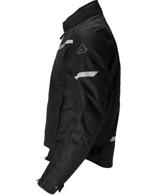 Acerbis Motorradjacke X-Street Motorrad Textiljacke in Black für Herren