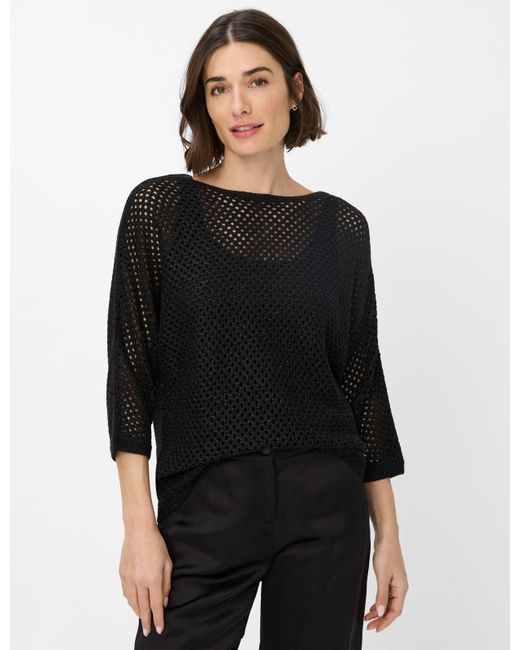 Brax Black Strickpullover Style EMMA