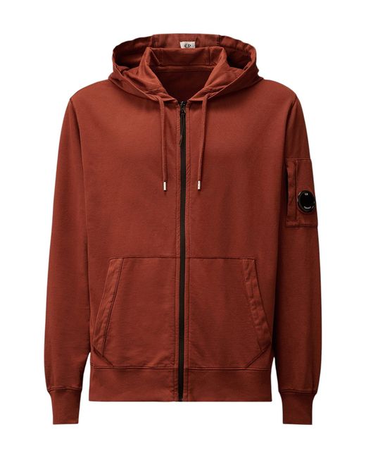 C P Company .. Sweatjacke Open Jacke Freizeitjacken Baumwolle in Red für Herren