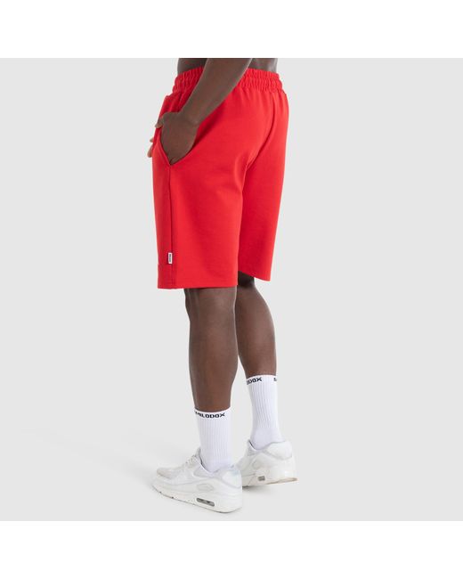 Smilodox Shorts Nate in Red für Herren