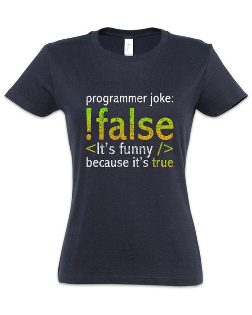 Urban Backwoods Blue Print- Programmer Joke T-Shirt Informatiker Informatik Computer Science