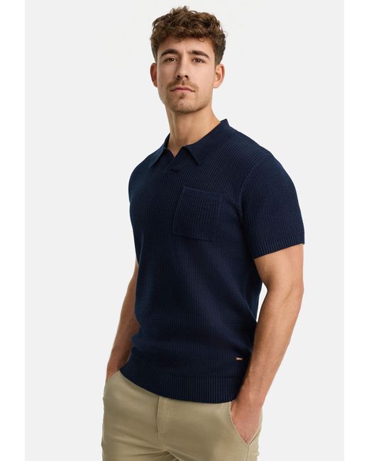 INDICODE INHarlo Poloshirt in einem zeitlosen klassischem Design in Blue für Herren