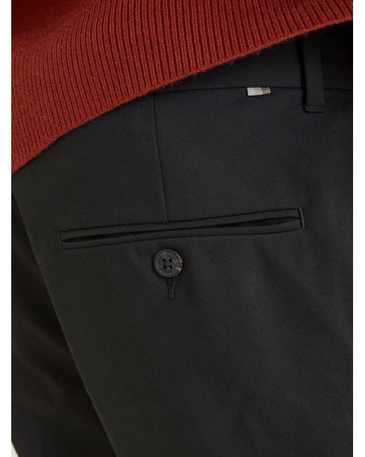 Jack & Jones Chinohose JPSTACE LEO CHINO NOOS in Black für Herren