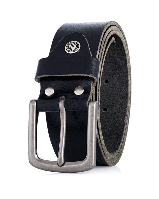 Lindenmann Black Ledergürtel