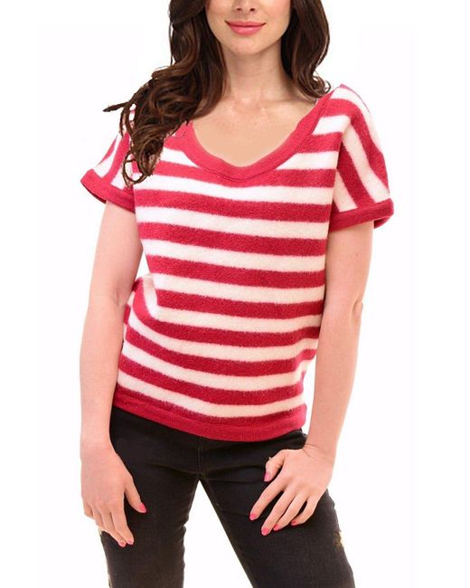 DIESEL Red Strickpullover M-PINKO MAGLIA