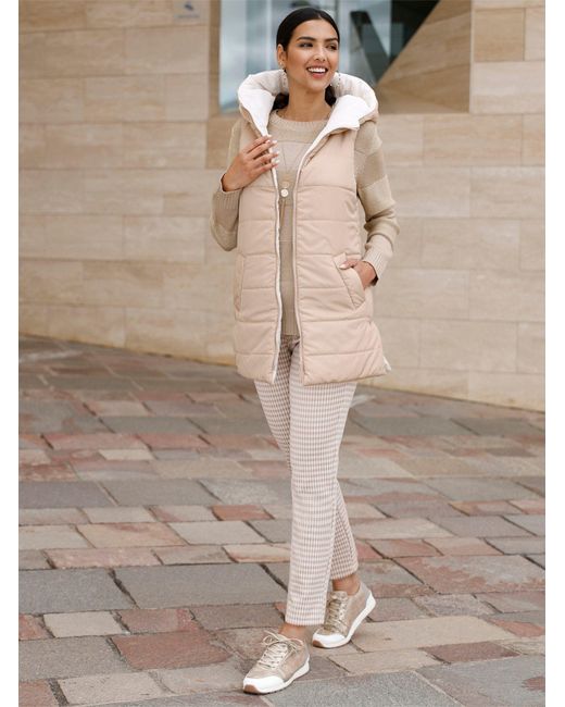 Sieh an! Natural Jerseyhose Schlupfhose Innenbeinlänge ca. 69 cm