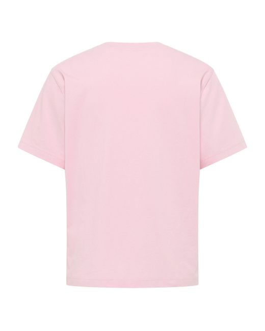 Mustang Pink Kurzarmshirt T-Shirt