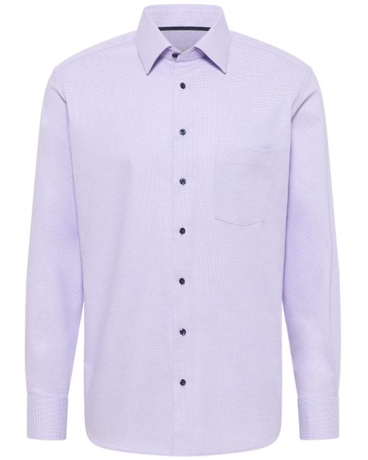 Eterna Langarmhemd MODERN FIT NON IRON (bügelfrei) in White für Herren