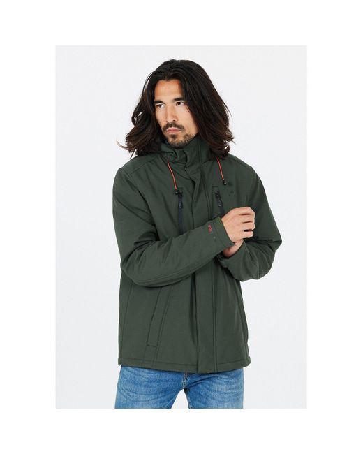 Whistles Softshelljacke Funktionsjacke Pace in Green für Herren