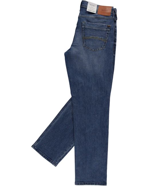 Mustang 5-Pocket-Jeans Style Washington Straight in Blue für Herren