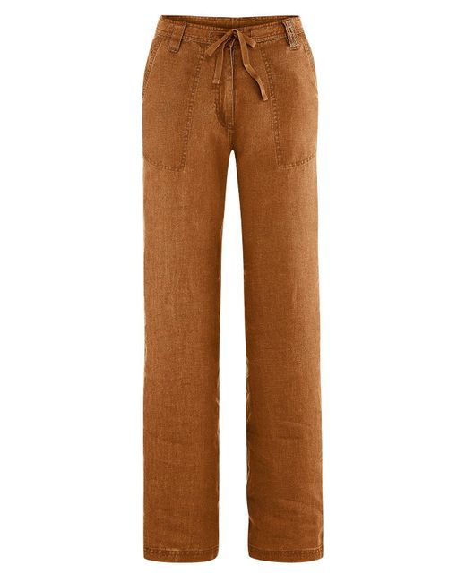 HempAge Brown Leinenhose DH512 100% Hanf Sommerhose
