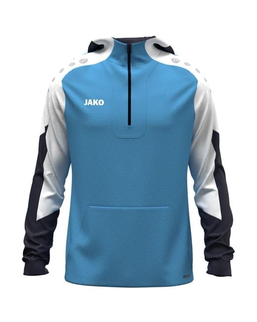 JAKÒ Kapuzenpullover Zip Hoodie Dynamic 6770 in Blue für Herren