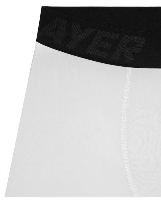 TCA Funktionsleggings Kompressionshose Lang in White für Herren