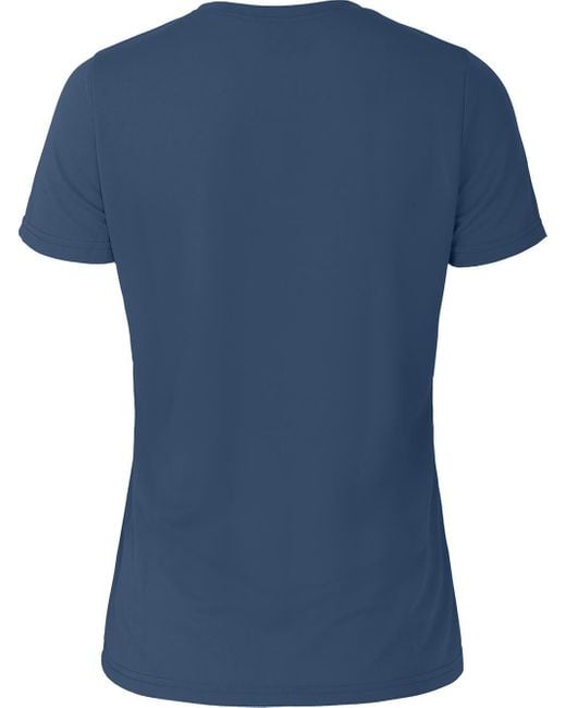 Bergson Blue HALSAY Funktions T-Shirt, Pique, pflegeleicht, schnelltrocknend, Norma