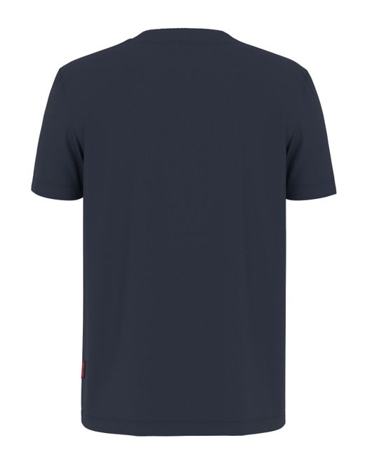Joop! Kurzarmshirt Aleko Mit Logoprint in Kontrastfarbe in Blue für Herren