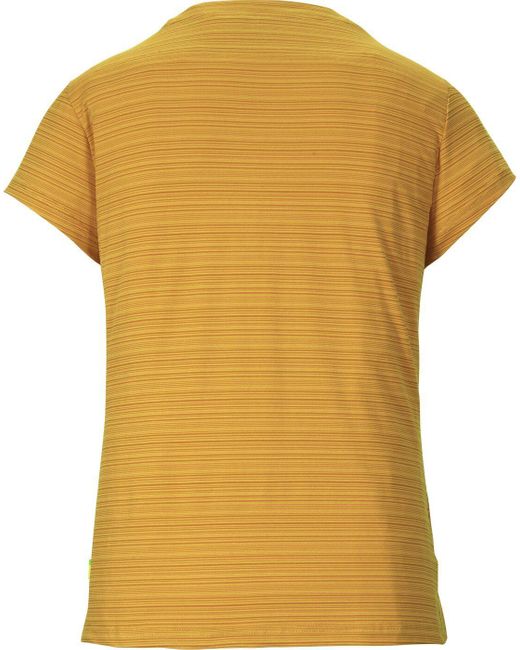 Killtec Yellow T-Shirt KOS 32 WMN TSHRT dunkelgelb