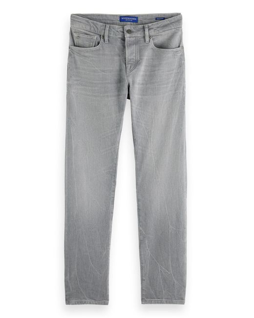 Scotch & Soda 5-Pocket- The Ralston regular slim fit Jeans in Gray für Herren