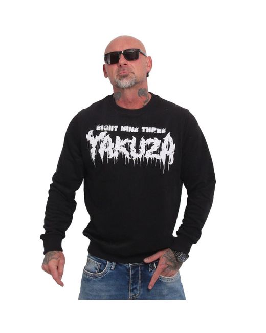 Yakuza Failure Sweatshirt in Black für Herren