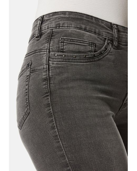 STOOKER WOMEN Black 5-Pocket-Jeans Rio Acid Skinny Fit
