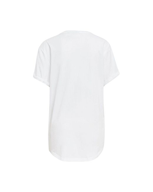 G-Star RAW White T-Shirt Lash Fem Loose Top (1-tlg)