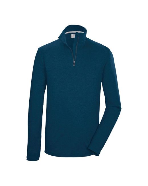 Killtec Longsleeve KSW 95 MN LS SHRT in Blue für Herren