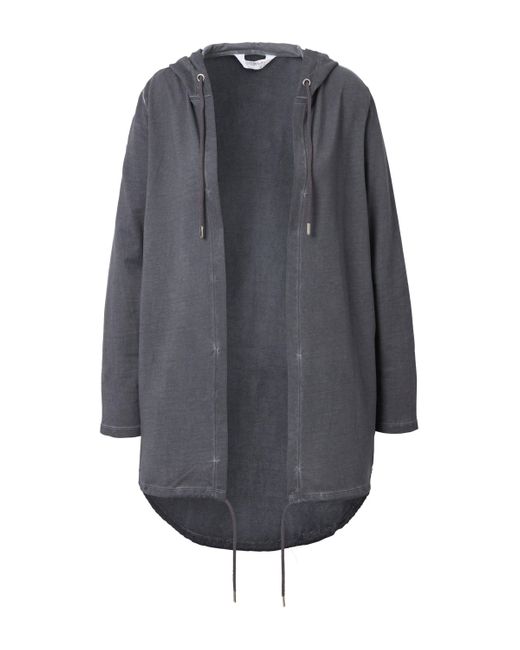 Angel of Style Blue Sweatjacke offene Form Kapuze