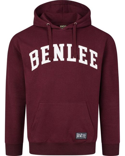 Benlee Rocky Marciano Rundhalspullover Ayden Kapuzensweatshirt Normale Passform in Red für Herren