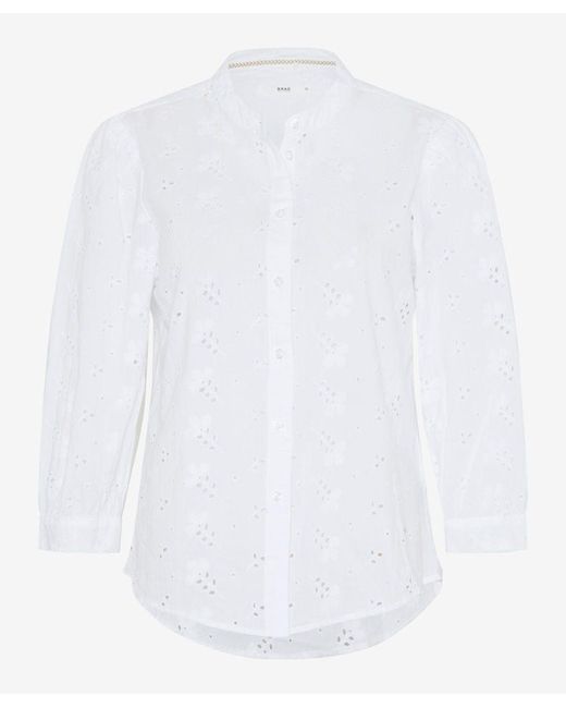 Brax White Shirtbluse Style VELIA