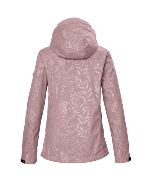 Killtec Pink Softshelljacke KOS 122 WMN SFTSHLL JCKT FLORAL